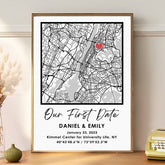 Personalised Mens Valentines Gifts | Custom Canvas Print